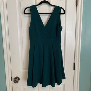Forrest Green Cocktail Dress
